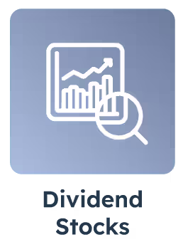 Dividend stocks icon: A popular passive income strategy for Canadian retirees